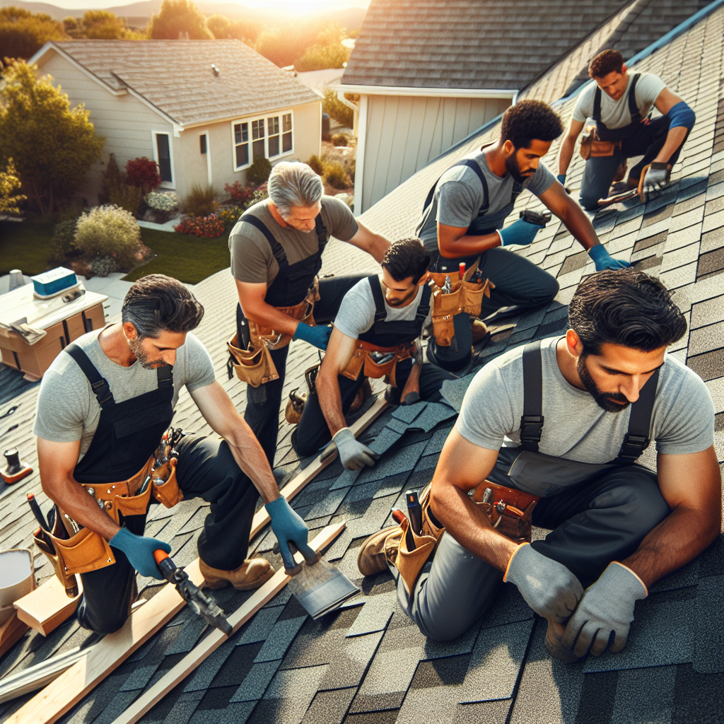 Professional roof replacement service